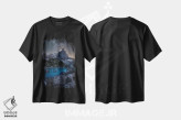 تیشرت مشکی طرح دار سوراپیس، مدیوم اثر فابیو آنتنور | فروشگاه ایماژ