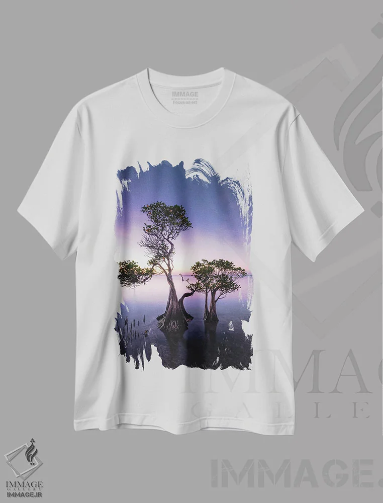 تیشرت سفید طرح دار سومبا، مدیوم اثر فابیو آنتنور | فروشگاه ایماژ