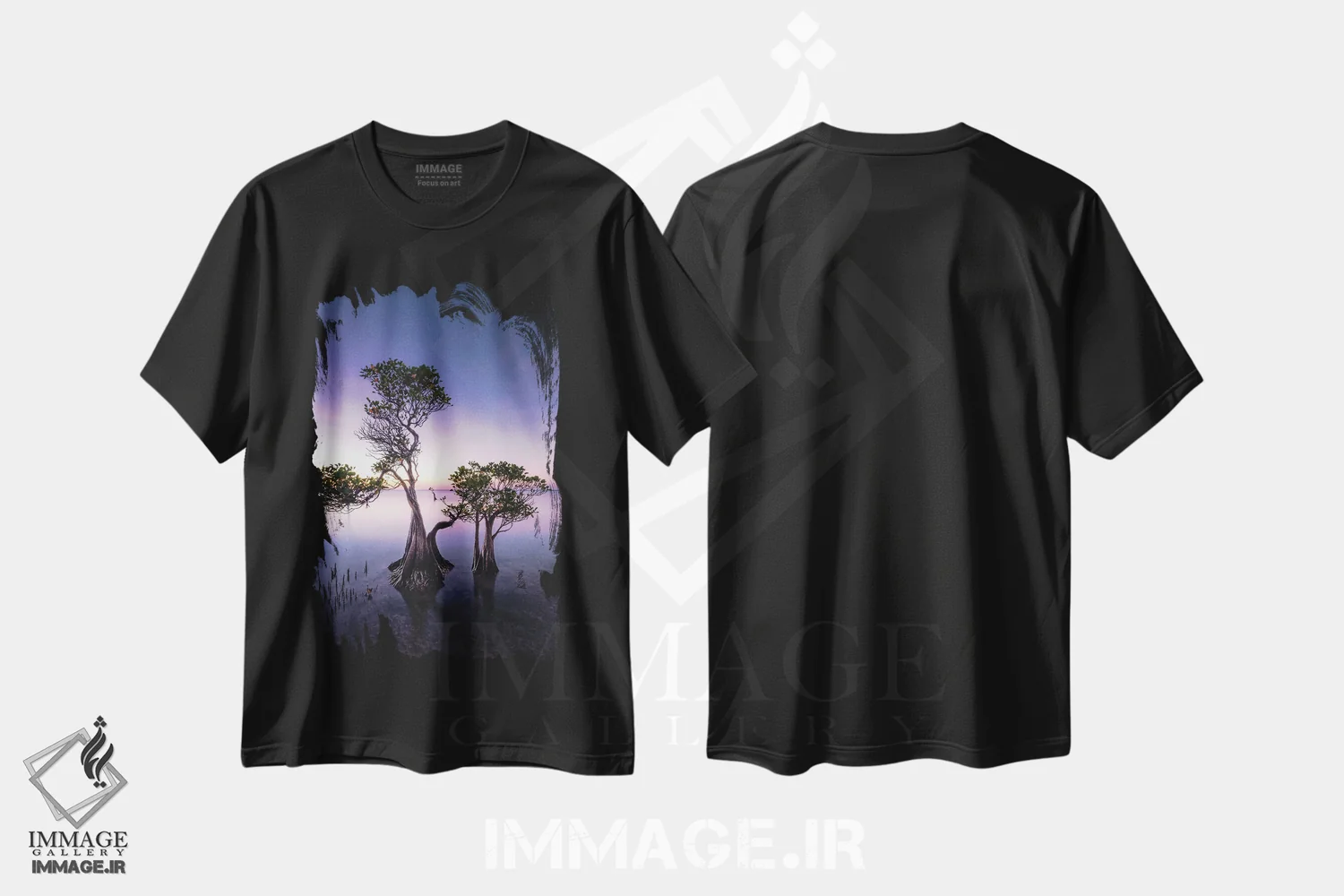 تیشرت مشکی طرح دار سومبا، مدیوم اثر فابیو آنتنور | immage.ir