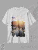 تیشرت سفید طرح دار صبح، مدیوم اثر فابیو آنتنور | فروشگاه ایماژ
