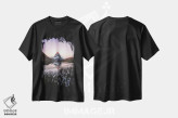 تیشرت مشکی طرح دار آن نیرومند، مدیوم اثر فابیو آنتنور | فروشگاه ایماژ