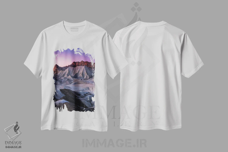تیشرت سفید طرح دار نقطه، مدیوم اثر فابیو آنتنور | immage.ir