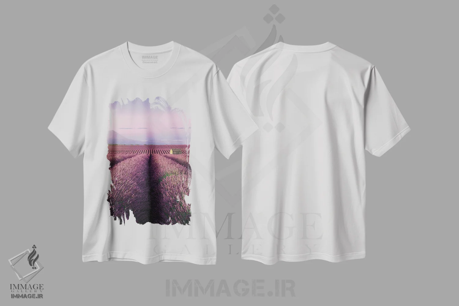 تیشرت سفید طرح دار تا بی نهایت، مدیوم اثر فابیو آنتنور | immage.ir