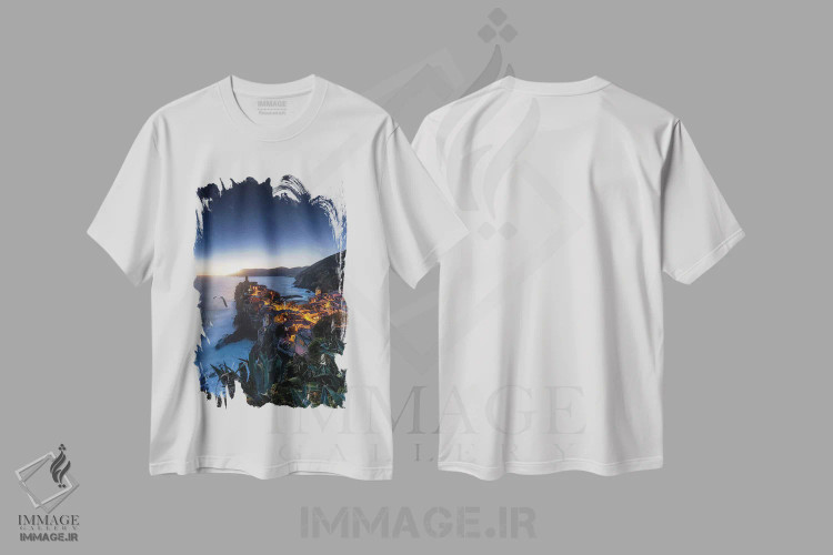تیشرت سفید طرح دار ورناتزا، مدیوم اثر فابیو آنتنور | immage.ir
