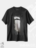 تیشرت مشکی طرح دار پر غاز مصری، مدیوم اثر آلیسون فنل | فروشگاه ایماژ