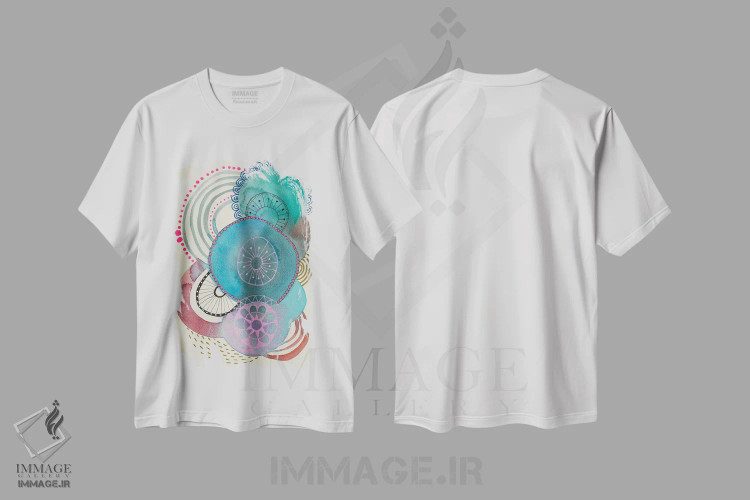 تیشرت سفید طرح دار غیرقابل مقاومت ۲ اثر فِیث ایوانز-سیلز | immage.ir