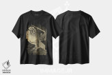 تیشرت مشکی طرح دار حمله شبانه جنگ دنیاها، هنر دیجیتال اثر فیشرکرافت | فروشگاه ایماژ