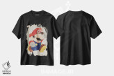 تیشرت مشکی طرح دار ماریو، هنر دیجیتال اثر فیشرکرافت | immage.ir
