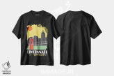 تیشرت مشکی طرح دار سینسیناتی، زرد، دکور معاصر اثر فلای گرافیکس | immage.ir