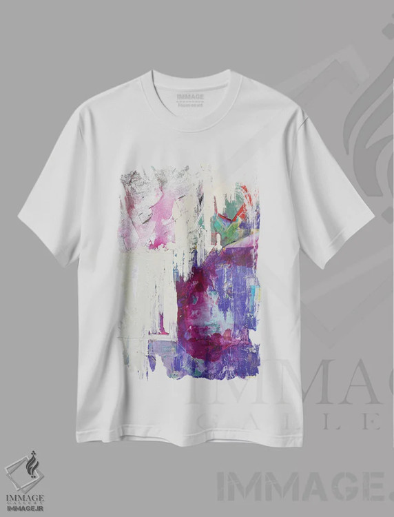 تیشرت سفید طرح دار خطرناک اثر جیسون فورسیه | فروشگاه ایماژ