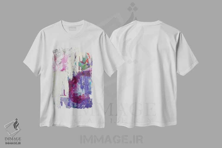 تیشرت سفید طرح دار خطرناک اثر جیسون فورسیه | فروشگاه ایماژ