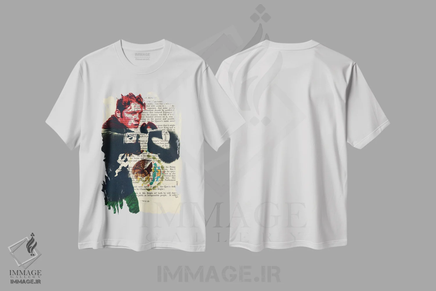تیشرت سفید طرح دار کانلو آلوارز، هنر دیجیتال اثر فیلیپو ایمبریگی | immage.ir