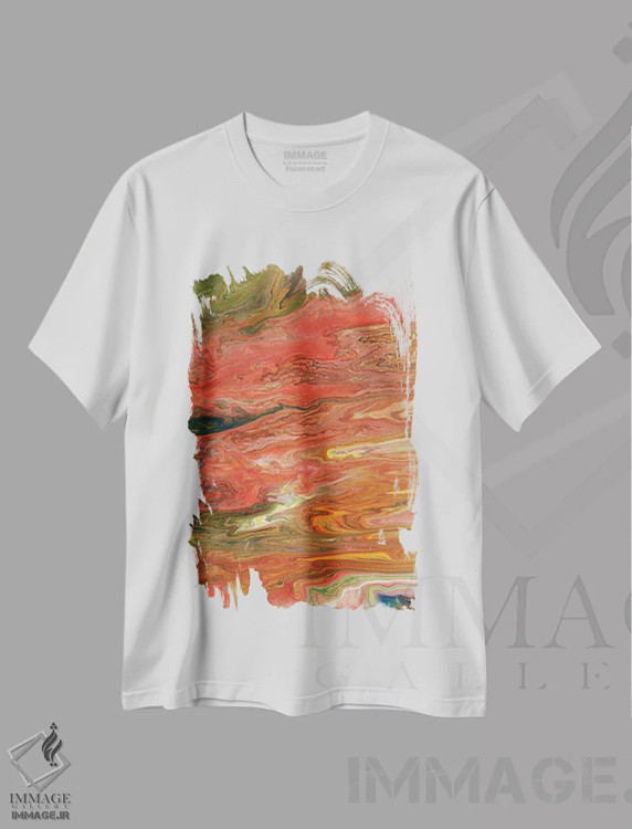 تیشرت سفید طرح دار سدونا در ذهن من اثر مینگ فرانز | immage.ir