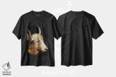 تیشرت مشکی طرح دار گاو ۲، مدیوم اثر گوران آناستاسوفسکی | فروشگاه ایماژ