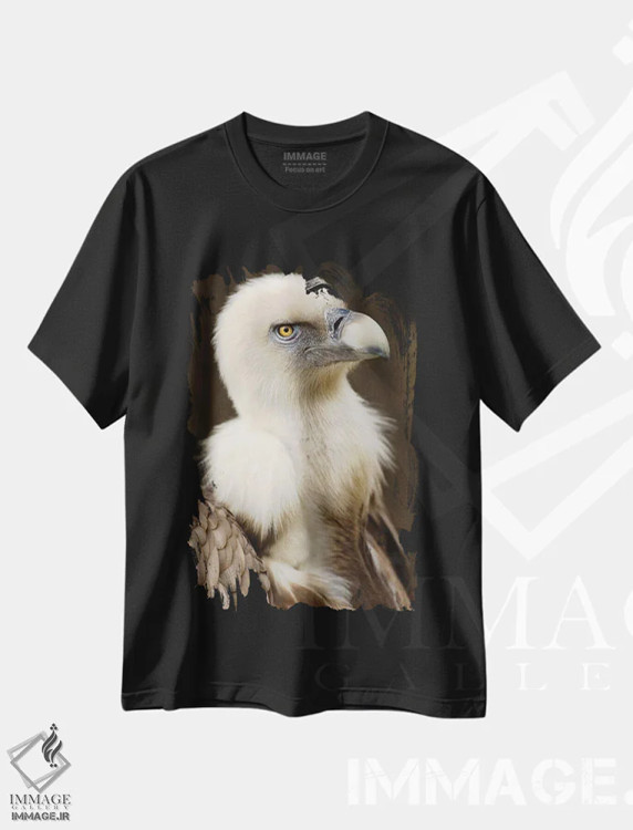 تیشرت مشکی طرح دار گریفون ۶، مدیوم اثر گوران آناستاسوفسکی | فروشگاه ایماژ