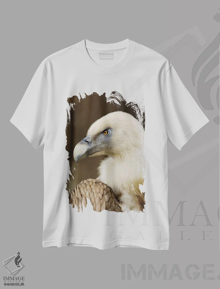 تیشرت سفید طرح دار گریفون ۵، مدیوم اثر گوران آناستاسوفسکی | فروشگاه ایماژ