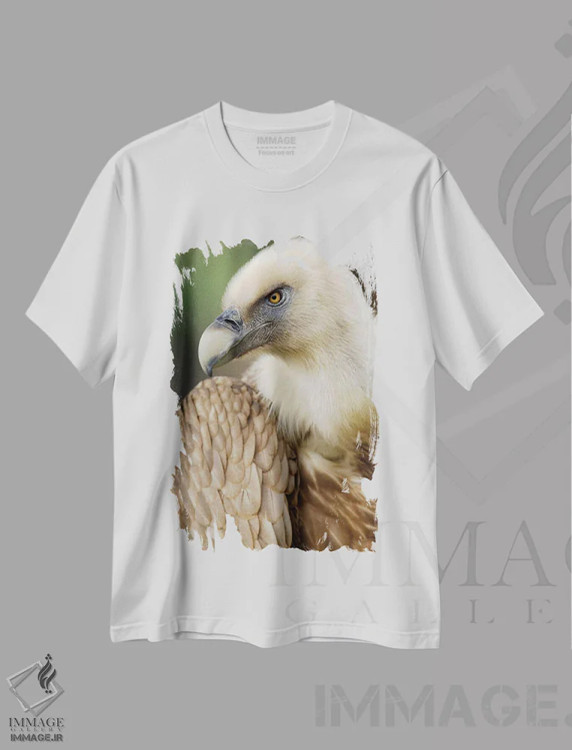 تیشرت سفید طرح دار گریفون ۷، مدیوم اثر گوران آناستاسوفسکی | فروشگاه ایماژ