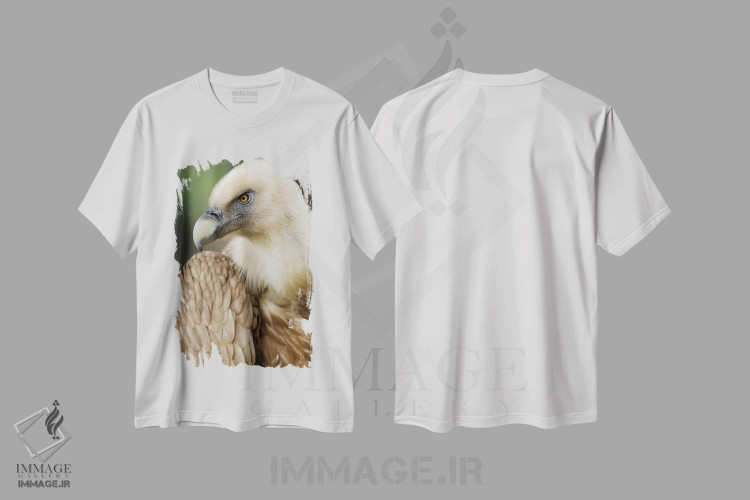 تیشرت سفید طرح دار گریفون ۷، مدیوم اثر گوران آناستاسوفسکی | فروشگاه ایماژ