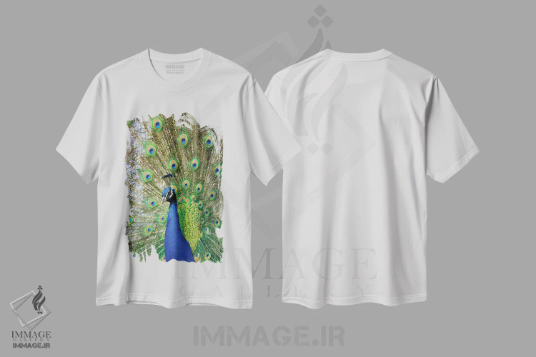 تیشرت سفید طرح دار زیبایی چهارم، مدیوم اثر گوران آناستاسوفسکی | immage.ir