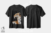 تیشرت مشکی طرح دار ببر اول، مدیوم اثر گوران آناستاسوفسکی | فروشگاه ایماژ