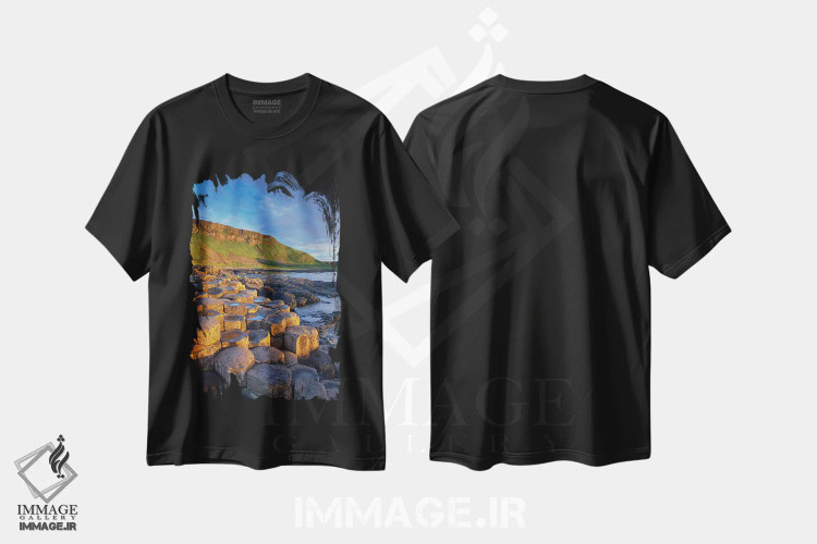 تیشرت مشکی طرح دار آثار گارث مک کورمک - immage.ir