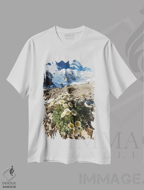 تیشرت سفید طرح دار آثار گارث مک کورمک - فروشگاه ایماژ