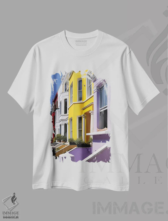 تیشرت سفید طرح دار ویتامین D، مدیوم اثر گیلیارد برسسان | فروشگاه ایماژ