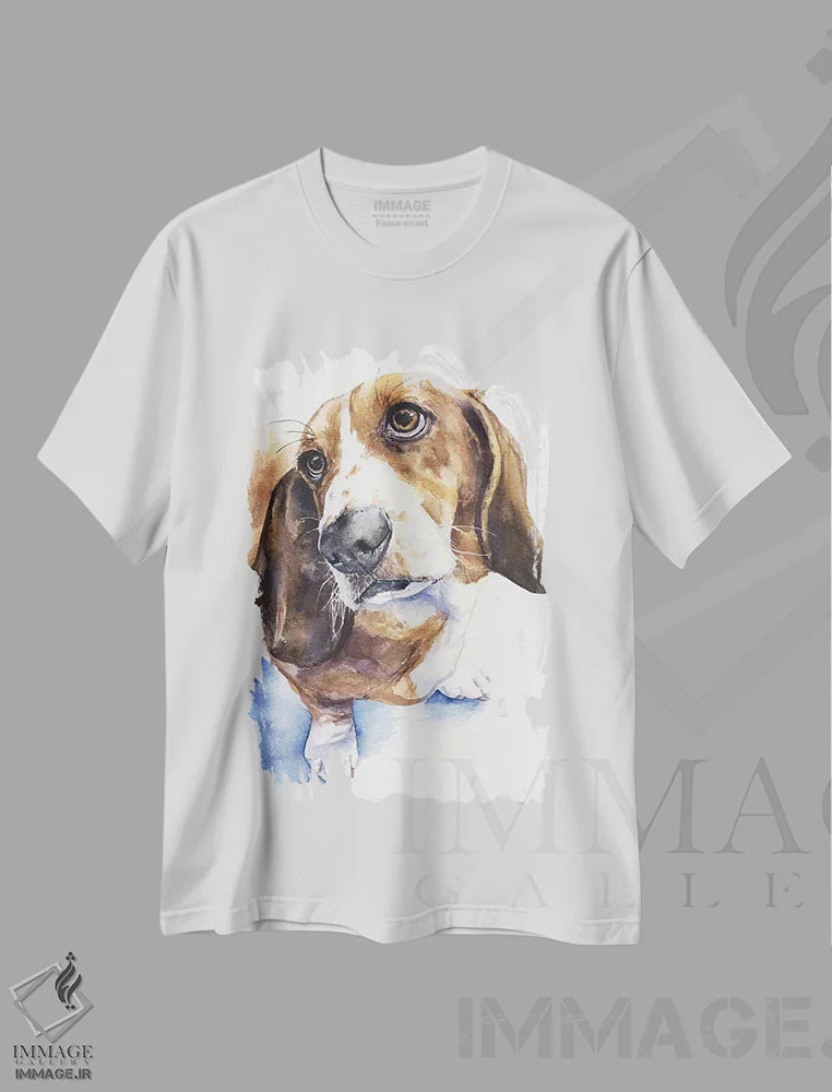 تیشرت سفید طرح دار بست ۲، مدیوم اثر جورج دیاچنکو | فروشگاه ایماژ