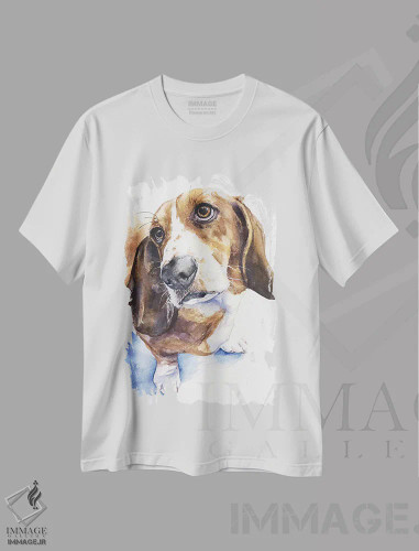 تیشرت سفید طرح دار بست ۲، مدیوم اثر جورج دیاچنکو | فروشگاه ایماژ