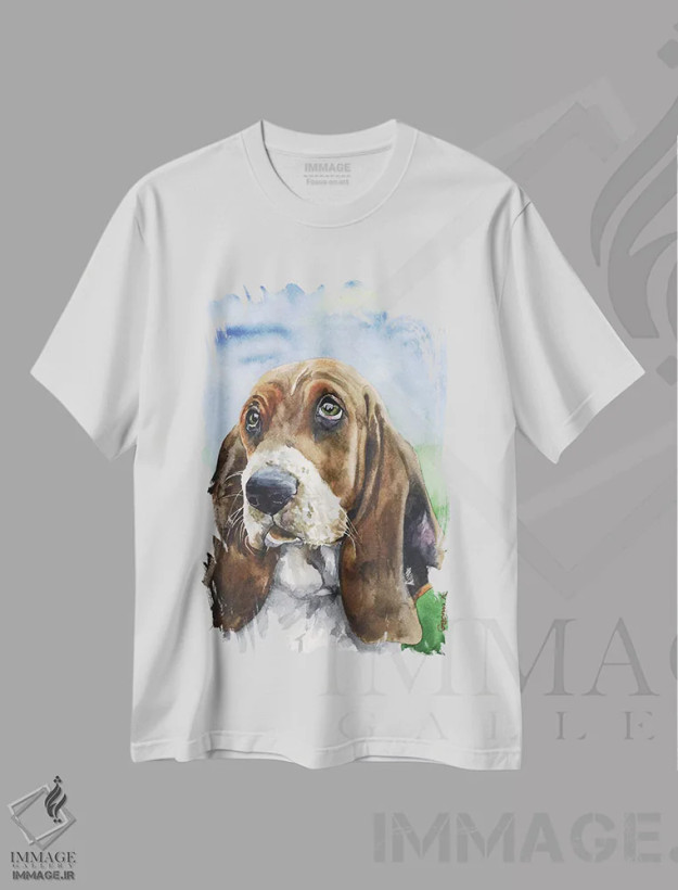 تیشرت سفید طرح دار بست ۳، مدیوم اثر جورج دیاچنکو | فروشگاه ایماژ