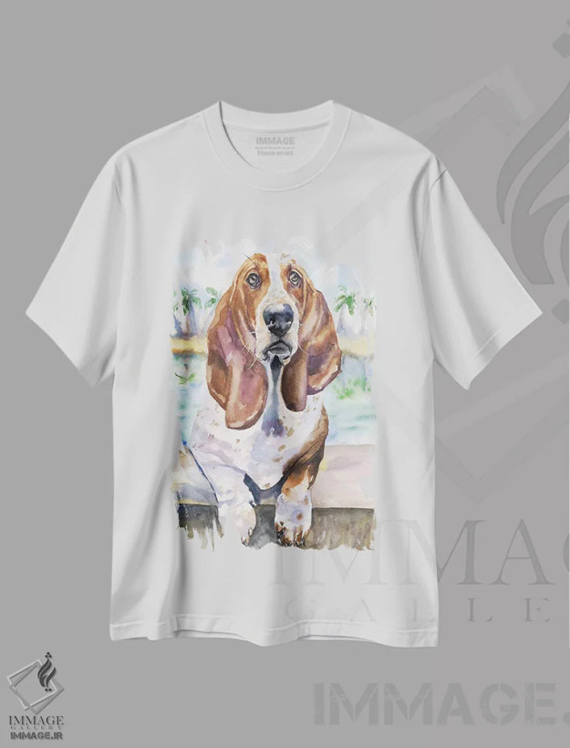 تیشرت سفید طرح دار بست ۴، مدیوم اثر جورج دیاچنکو | فروشگاه ایماژ