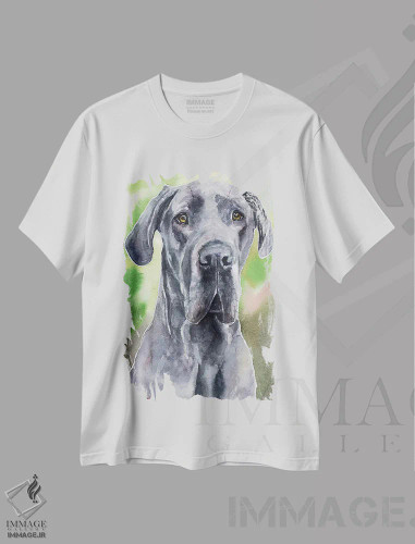 تیشرت سفید طرح دار گریت دین ۱، مدیوم اثر جورج دیاچنکو | فروشگاه ایماژ