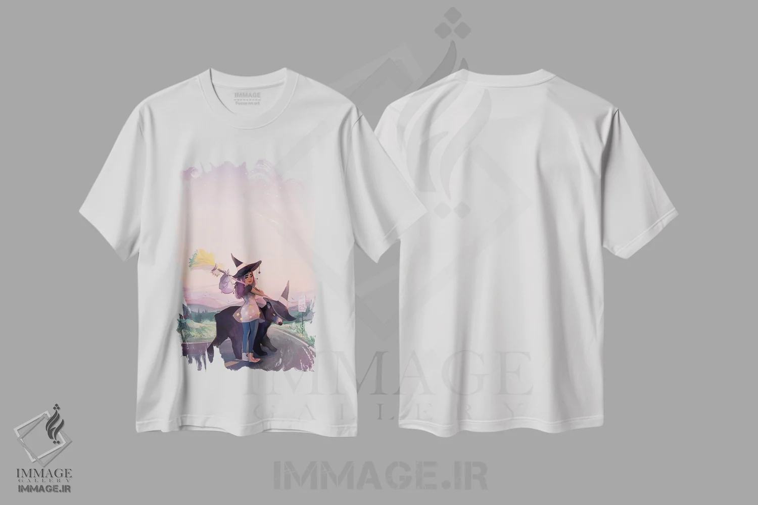 تیشرت سفید طرح دار خرس، هنر آمریکایی آفریقایی تبار اثر ژنووا بی | immage.ir