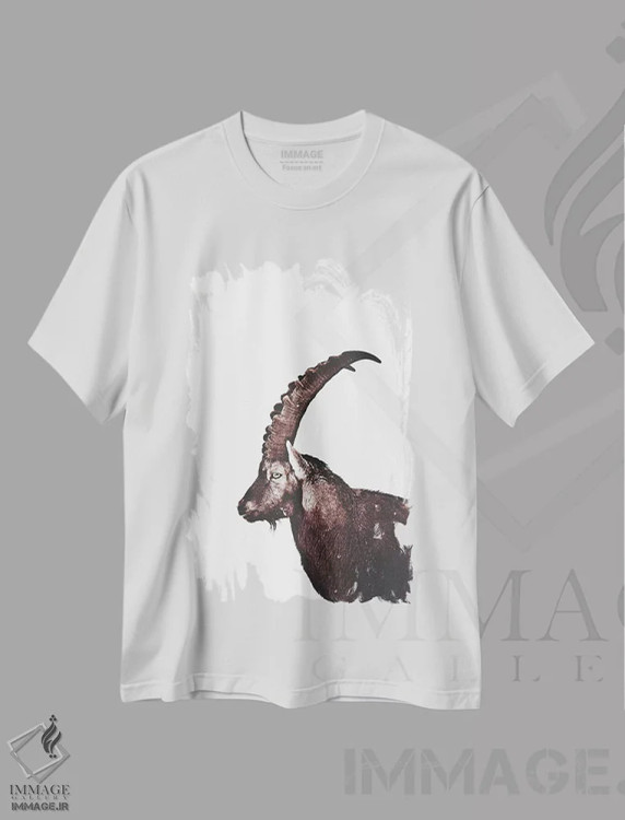 تیشرت سفید طرح دار بزماهی در برف، دکور کلبه و لژ اثر مونیکا استریگل | immage.ir