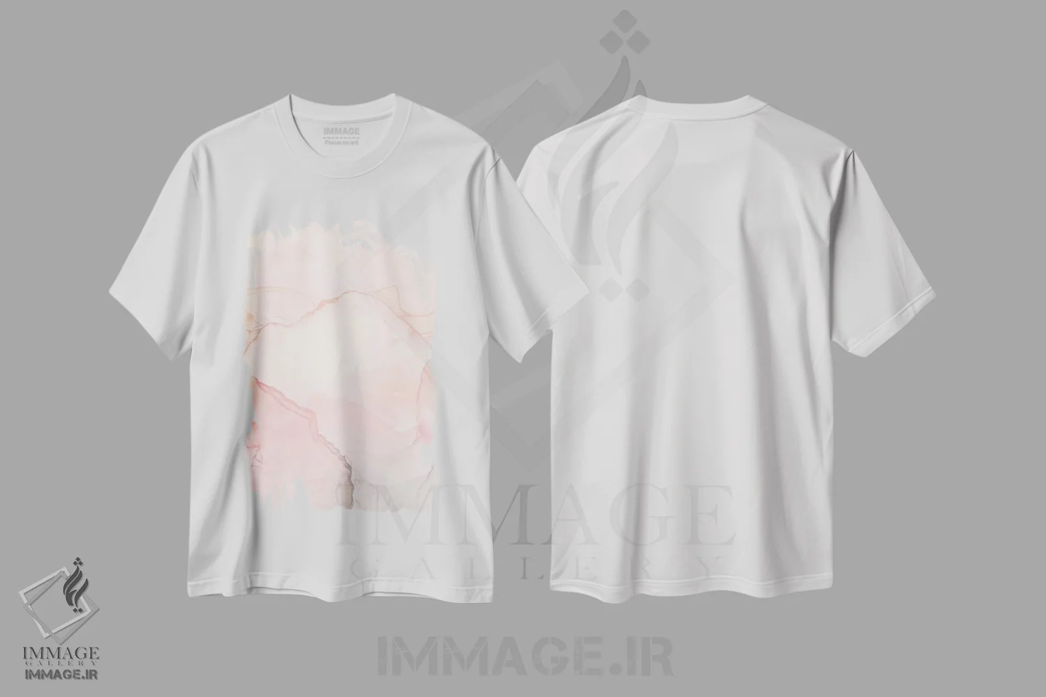 تیشرت سفید طرح دار بهتر با هم XVIII اثر مونیکا استریگل | immage.ir