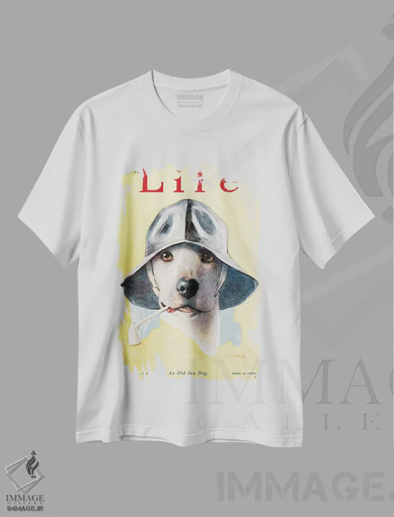 تیشرت سفید طرح دار 1925,مجله لایف، ۱۹۲۵، تزئینی اثر ناشناس | immage.ir