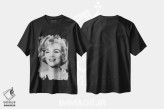 تیشرت مشکی طرح دار مرلین مونرو، تزئینی اثر ناشناس | immage.ir
