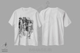 تیشرت سفید طرح دار C1963,گروه سوپریمز، حدود ۱۹۶۳، تزئینی اثر ناشناس | immage.ir