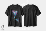 تیشرت مشکی طرح دار فانوس کهکشان جادویی جهان، هنر دیجیتال اثر جن زد | immage.ir