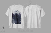 تیشرت سفید طرح دار توکیو غول اثر گب فرناندو | immage.ir