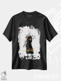 تیشرت مشکی طرح دار ترافالگار آبرنگی III، تزئینی اثر گب فرناندو | فروشگاه ایماژ