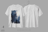 تیشرت سفید طرح دار شعار Sword Art Online، تزئینی اثر گب فرناندو | فروشگاه ایماژ