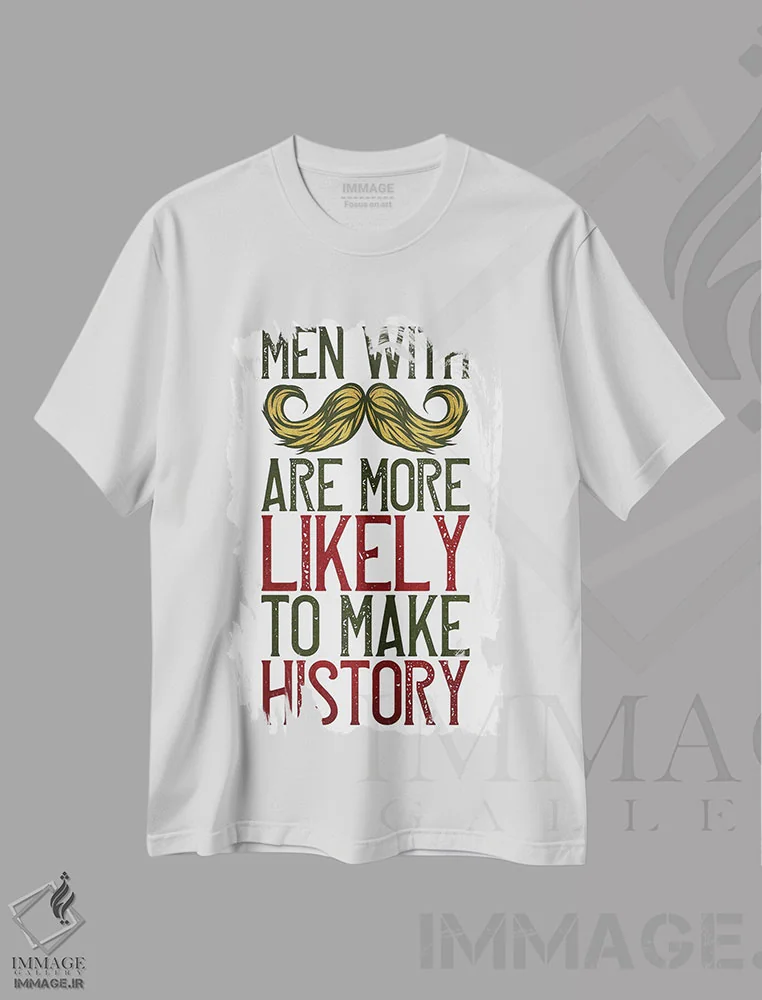 تیشرت سفید طرح دار آرایشگر XXV، هنر دیجیتال اثر گب فرناندو | immage.ir