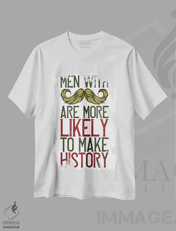 تیشرت سفید طرح دار آرایشگر XXV، هنر دیجیتال اثر گب فرناندو | immage.ir