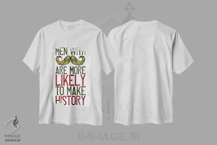 تیشرت سفید طرح دار آرایشگر XXV، هنر دیجیتال اثر گب فرناندو | immage.ir