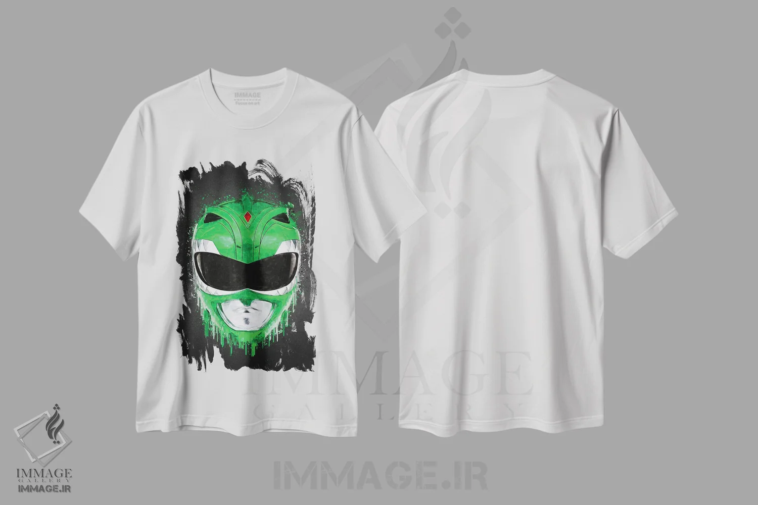 تیشرت سفید طرح دار رنجِر سبز، هنر دیجیتال اثر گب فرناندو | immage.ir