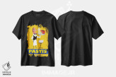 تیشرت مشکی طرح دار "پاستیس مارسی"، هنر دیجیتال اثر گری گودل | immage.ir