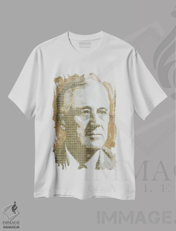 تیشرت سفید طرح دار اف دی آر، مدیوم اثر گری هاگبن | immage.ir