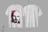 تیشرت سفید طرح دار اوه آقای لنین، هنر فاخر معاصر اثر گری هاگبن | immage.ir