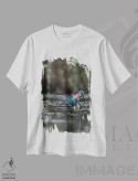 تیشرت سفید طرح دار آثار گری لوهِم - فروشگاه ایماژ